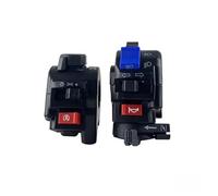 interrupteur à klaxon Pièces de Moto adaptées à Storm Prince 150, accessoires commutateur bloc, guidon droit gauche, phare tuer Interrupteurs de moto(Black)