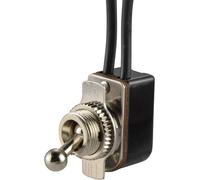 Interrupteur à levier 1 x Off/On TRU COMPONENTS TC-R13-36A1-11 1587680 250 V/AC 3 A à accrochage 1 pc(s)