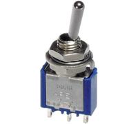 Interrupteur à levier 1 x (On)/Off/(On) APEM 5537A 250 V/AC 3 A momentané/0/momentané 1 pc(s)