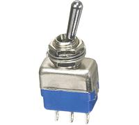 Interrupteur à levier 2 x On/Off/On APEM 12149A 250 V/AC 2 A IP54 permanent/0/permanent 1 pc(s)