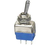 Interrupteur à levier 2 x On/Off/On APEM 12149A 250 V/AC 2 A IP54 permanent/0/permanent 1 pc(s)