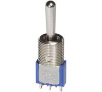 APEM Interrupteur à Levier 2 x (on)/Off/(on) 5647MA 250 V/AC 3 A momentané/0/momentané 1 pc(s)