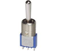 Interrupteur à levier 2 x On/On APEM 5646MA 250 V/AC 3 A à accrochage 1 pc(s)