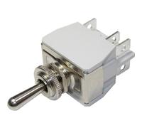 Interrupteur à levier 2 x On/On APEM 6-646H/2 250 V/AC 6 A à accrochage 1 pc(s)