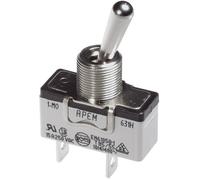 Interrupteur à levier 2 x On/On APEM 646NH/2 250 V/AC 15 A à accrochage 1 pc(s)