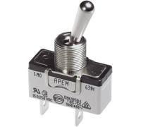 Interrupteur à levier 3 x On/Off/On APEM 659H/2 250 V/AC 10 A