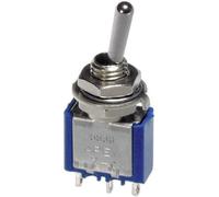 Interrupteur à levier 4 x On/On APEM 5566A 250 V/AC 3 A à accrochage 1 pc(s)