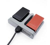 Interrupteur à pédale double MDFS-67 de grande taille, 2 mètres de long, avec interface USB, avec câble CA 10 A/220 V, réinitialisation automatique(2-meter with USB)