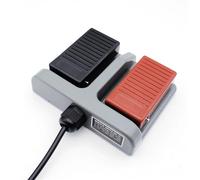 Interrupteur à pédale double MDFS-67 de grande taille, 2 mètres de long, avec interface USB, avec câble CA 10 A/220 V, réinitialisation automatique(2m wire)