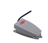Interrupteur à pédale EKW-5A-B avec cordon de 10 cm, interrupteur de commande à ressort de rappel momentané, contacts en alliage d'aluminium et laiton