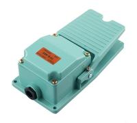 Interrupteur à pédale en aluminium, antidérapant de qualité industrielle, AC 250 V 10 A, étanche IP67 pour le contrôle des outils électriques