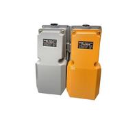 Interrupteur à pédale LT4 boîtier en aluminium interrupteur à pédale for le contrôle de la machine-outil contact argenté(LT4 yellow)