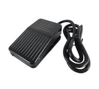 Interrupteur à pédale noir TFS-01, AC 250 V, 10 A, SPDT, NO/NF, antidérapant, momentané, avec fil de 2 m