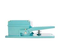 Interrupteur à pédale TFS-402 Silver Touch en aluminium 15 A 220 V LT3 Matériel de décoration intérieure Interrupteur durable for appareils à commande au pied(TFS-402 ordinary self-reset)