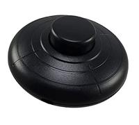 Interrupteur à pied avec contacts à vis, 1 pôle, 2 A 250V, noir, interrupteur pour lampe