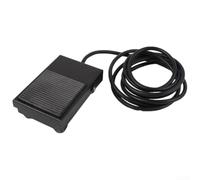 Interrupteur à pied momentané TFS1 pour machines industrielles, coque en fer avec câble de 1 mètre et mécanisme de réinitialisation automatique pour une performance fiable