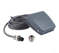 Interrupteur à pied TFS201 avec contacts argentés et câble de 2 mètres, équipé d'un mécanisme de réinitialisation automatique et indice IP62 pour la résistance à la poussière et à l'humidité (B)