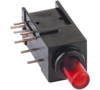 Interrupteur à pression Mentor R-R 1844.2332 60 V DC/AC 0.5 A 2 x On/On à accrochage 1 pc(s)