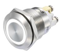 Interrupteur à pression TRU COMPONENTS GQ19F-10E/W/12V/S 1273006 48 V/DC 3 A 1