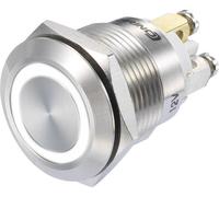 Interrupteur à pression TRU COMPONENTS GQ19F-10E/W/12V/S 1273006 48 V/DC 3 A 1 x On/(On) IP65 à rappel 1 pc(s)