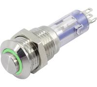 Interrupteur à pression TRU COMPONENTS LAS4GQH-11ZE/G/12V/S TC-6647556 48 V 2 A 1 x On/Off à accrochage 1 pc(s)
