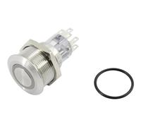 Interrupteur à pression TRU COMPONENTS TC-GQ22-A-22ZE/B/12V/S203 1602505 2 x