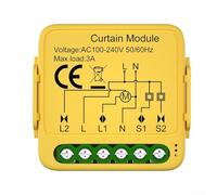 Interrupteur à rouleau de rideau électrique pour Tuya WiFi avec application et commande vocale prise en charge et intégration Google Assistant (B)
