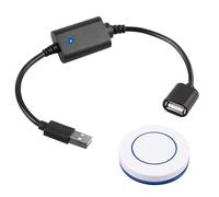 Interrupteur à télécommande et USB, DC 5 V, télécommande sans fil, interrupteur USB pour petite veilleuse Fan bande lumineuse LED