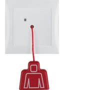Interrupteur à tirette avec cadre S.1 blanc brillant 52028989