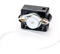 Interrupteur à tirette noir de série 2A 250VA pour luminaires, lampes, tirette, interrupteur incl. cordon