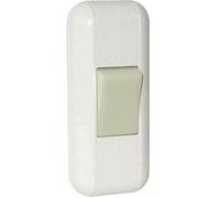 Legrand - Interrupteur à bascule pour lampe - lumineux - bipolaire - blanc