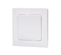 Interrupteur allemand à 2 voies et 1 e couleur blanche, idéal pour un contrôle optimal de l'éclairage dans votre maison. Style et fonctionnalité en un seul produit.