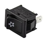INTERRUPTEUR ALLUMAGE Dometic - TOGGLE SWITCH - Montage sur panneau - ON-OFF - 230 volts AC - Laiton - 407150278