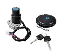 Interrupteur Allumage Compatible Avec Pour KLR650 1987-2007 Kit De Verrouillage Du Bouchon Réservoir Carburant Et Contacteur À Clé Référence OEM:51049-0047