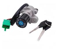 Interrupteur Allumage Moto Pour CFMOTO Pour CF400NK CF400 400NK Pour CF650 NK 650 2015-2019 Kit Bouchon Réservoir Essence Contacteur Allumage Verrou Selle Barillet Clé(Electric door lock)