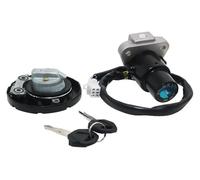 Interrupteur Allumage Moto Pour Kawasaki Pour KMX125 Pour KMX200 Pour KL250 Pour KLR250 Kit Selle Bouchon Réservoir Essence Contacteur Allumage