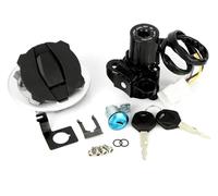 Interrupteur Allumage Moto Pour Kawasaki Pour Ninja 650 Pour Z650 Pour EX650 2017-2023 Kit Contacteur Allumage Bouchon Réservoir Essence Verrou Selle Barillet Clé