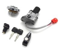 Interrupteur Allumage Moto Pour XVS125 Pour XVS250 Pour XVS400 Pour XVS400C Pour XVS650 Kit Contacteur Clé Bouchon Réservoir Essence Verrou Selle Barillet Motos