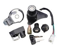 Interrupteur allumage Pour XV125 VIRAGO 125 1997-2000 Et XV250 250 1988-2013 Kit Clés Comprenant Contacteur D'allumage, Verrou Selle Bouchon Réservoir
