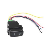 Interrupteur antibrouillard for voiture, 1 pièce, 4 fils, for Pajero Triton ASX Lancer, bouton marche-arrêt à 5 broches, DC12V