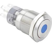 TRU Components Interrupteur antivandalisme LAS1-AGQ11ZD 250 V/AC 5 A IP67 on/on à accrochage 1 pc