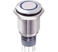 Interrupteur antivandalisme TRU COMPONENTS LAS2GQF-22ZE/B/12V/S/P 701896 250 V/AC 3 A 2 x On/On à accrochage 1 pc(s)