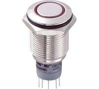 Interrupteur antivandalisme TRU COMPONENTS LAS2GQF-22ZE/R/12V/N/P 701859 250 V/AC 3 A 2 x On/On à accrochage 1 pc(s)