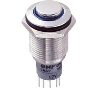 Interrupteur antivandalisme TRU COMPONENTS LAS2GQH-11ZE/B/12V/S/P 701834 250 V/AC 3 A 1 x On/On à accrochage 1 pc(s)