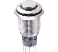 Interrupteur antivandalisme TRU COMPONENTS LAS2GQH-22ZE/G/12V/S/P 701885 250 V/AC 3 A 2 x On/On à accrochage 1 pc(s)