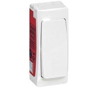 Interrupteur ASL simple - blanc - LEGRAND - Interrupteur va et vient - Plastique - Intérieur