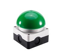 Interrupteur au pied à clapet à main, grand bouton à tête de champignon, ignifuge, étanche, bouton d'arrêt d'urgence de sécurité, 2 pièces(Self Reset Black,2PCS_2NO)