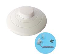 Interrupteur Au Pied, Bouton De Réiinitialisation Rond, Marche/Arrêt, À Mi-Course, À Pédale, Pour Lampe Led, Couvercle Anti-Poussière, Articles Ménagers