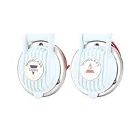 Interrupteur au pied de guindeau, bouton-poussoir universel facile à utiliser Interrupteur au pied d'ancre DC 12V/24V Blanc avec couvercle de protection à charnière pour navire pour treuil