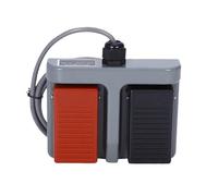 Interrupteur au pied momentané en plastique, 1 pièce, Double pédale Infinity, gobelet bidirectionnel Duplex 3A/220VAC(2m wire)